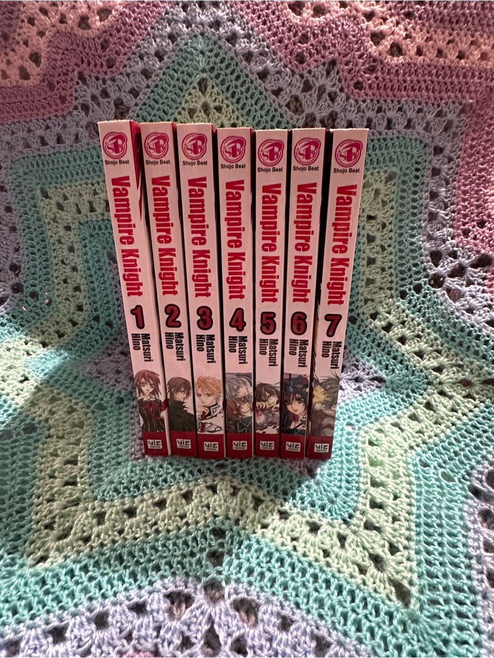 Vampire Knight Manga Vols 1-7 Set by Matsuri Hino